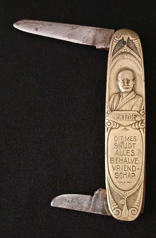 Hertzog Transvaal Kaap Oranje Vrijstaat Pocket Knife - Note Condition    Made In GERMANY       R137