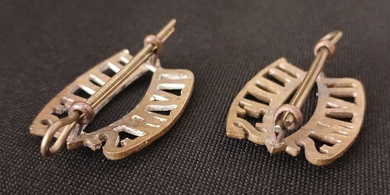 SOUTH AFRICA UNION DEFENCE FORCE STAFF SHOULDER TITLE PAIR 1921 - 1922         R142