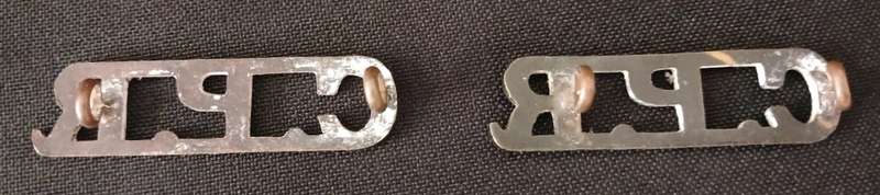 AFRICA C.P.R 1903 - 1926 ( BLACK ) CAPE PENINSULA RIFLES SHOULDER TITLES       R143