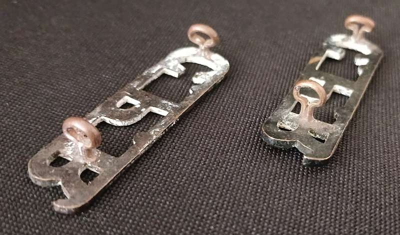 AFRICA C.P.R 1903 - 1926 ( BLACK ) CAPE PENINSULA RIFLES SHOULDER TITLES       R143
