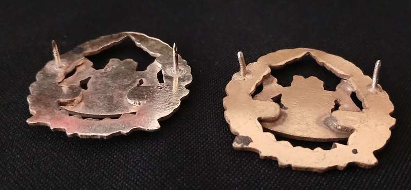 SA Prison Services Warrant Officer Sleeve Rank Badge Pair                  R147