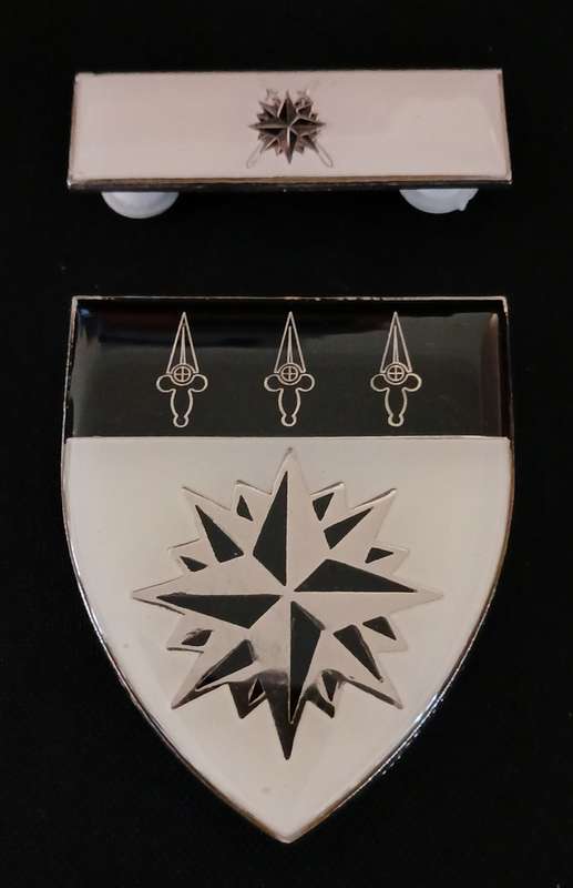 SADF 1 RECCE REGIMENT SHOULDER FLASH WITH COMMAND BAR                  L7