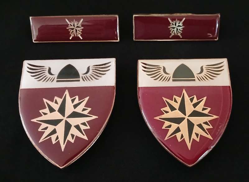 4 Special Forces Regiment Shoulder Flashes With Command Bars             L9