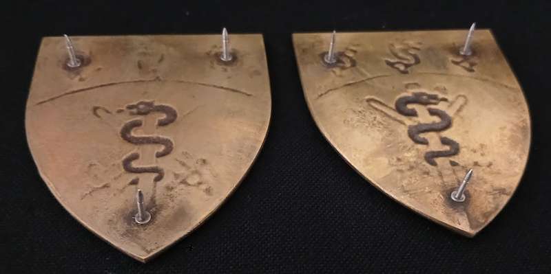 SADF SAMS E P Medical Command Shoulder Flashes ` SCARCE `        L10