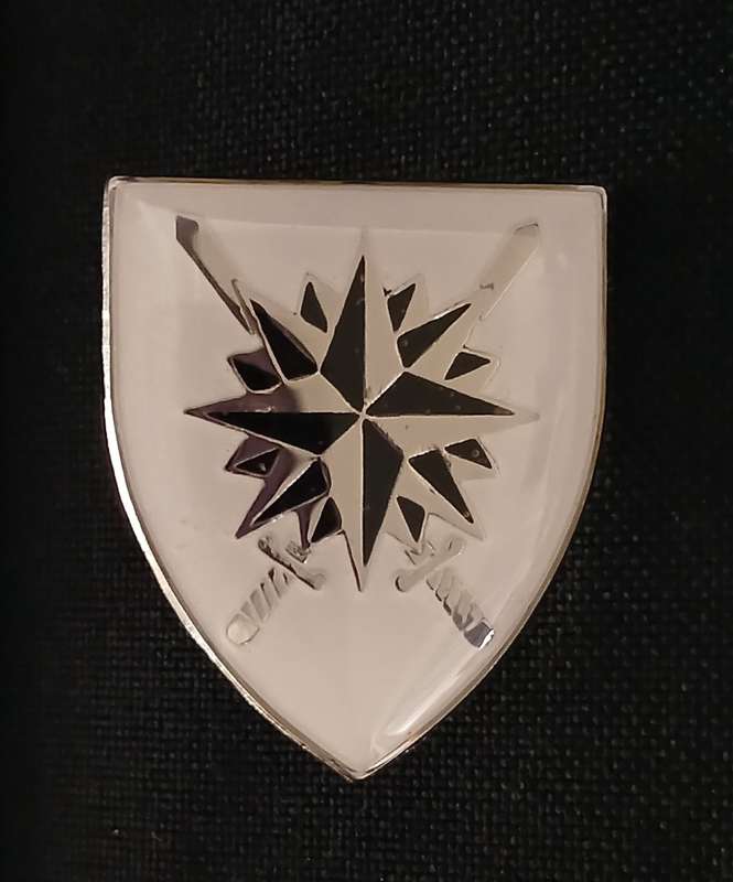 Recces HK - Special Forces HQ Fob Badge        Size: 25mm x 30mm              L16