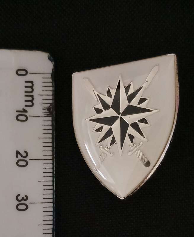 Recces HK - Special Forces HQ Fob Badge        Size: 25mm x 30mm              L16