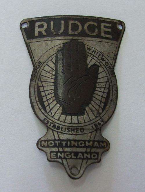 Bicycle Head Badge EST. 1869 England