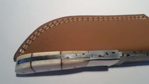 Damascus Style Hunting Knife