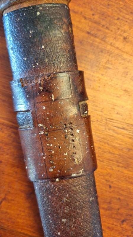 Scabbard, British P1908 Cavalry Sword