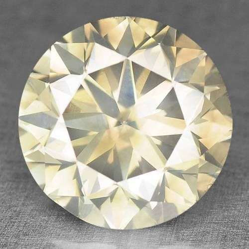1.16 ct Greenish-yellow Natural (not synthetic or Moissanite) Diamond Sl1 Brilliant cut