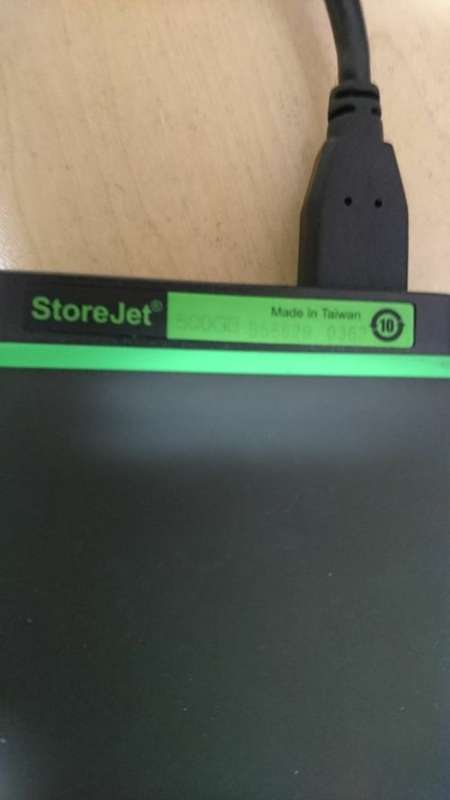 Storejet  500GB USB3.0 External Hard Drive