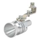 Car Turbo Sound Whistling Turbocharger - Silver (Size S)