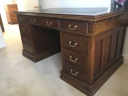 Leather Top Desk