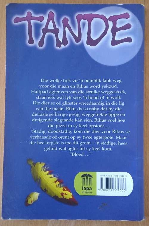 Tande (Afrikaans, Paperback) Jaco Jacobs 9780799339000