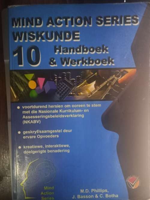 Mind action series Wiskunde Graad 10 - 9781869214074