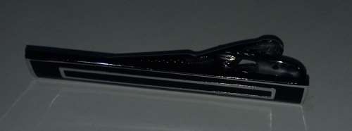 Tie clip 6cm Black