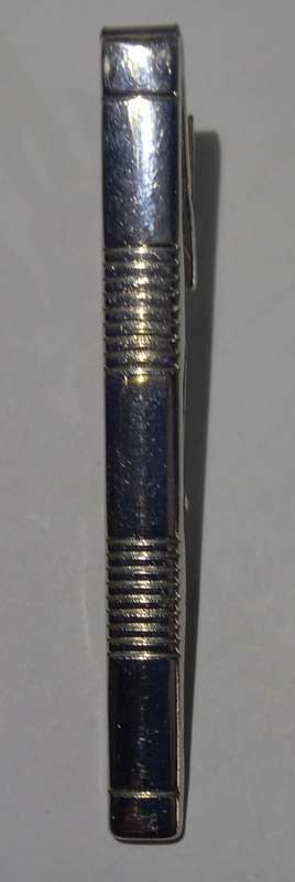 Tie clip 6cm Stripes