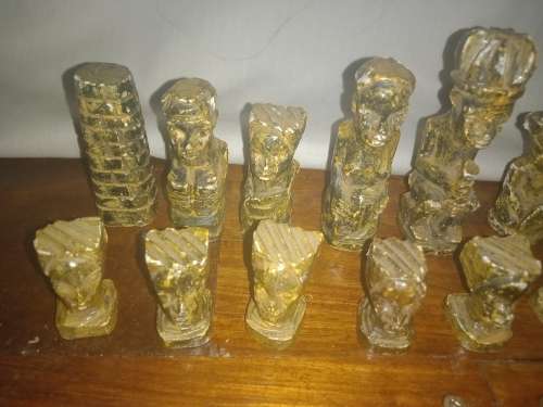 Stone Chess Pieces