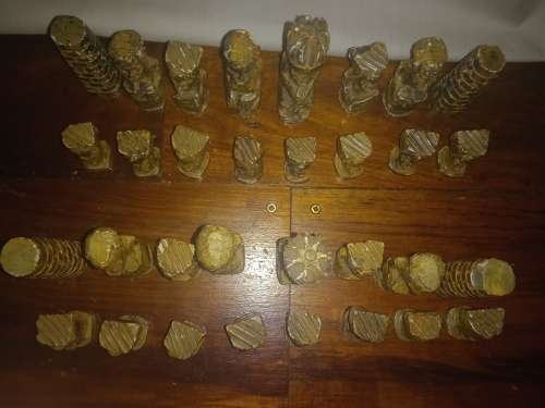 Stone Chess Pieces