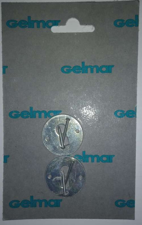 Escutcheon Round Nickel 2pc