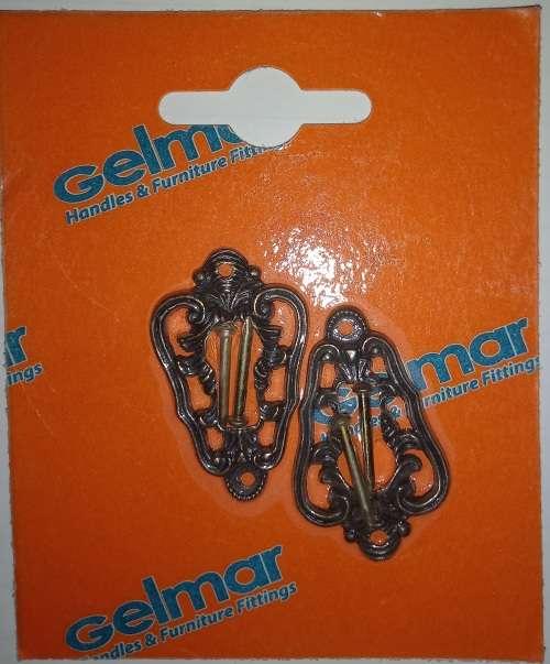 Escutcheon Flower AB 2pc