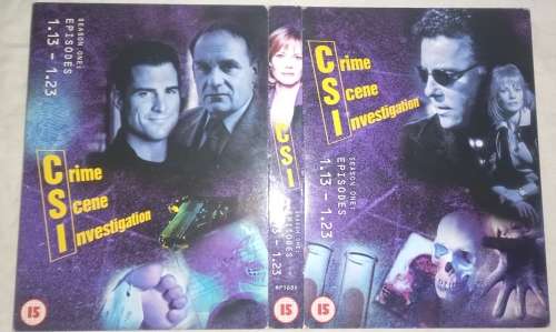 CSI Season One Episodes 1.131.23 DVD