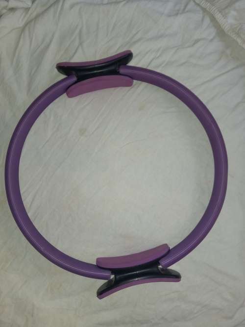 Fitness Pilates Ring - Premium Power Resistance Full Body Toning Fitness Circle