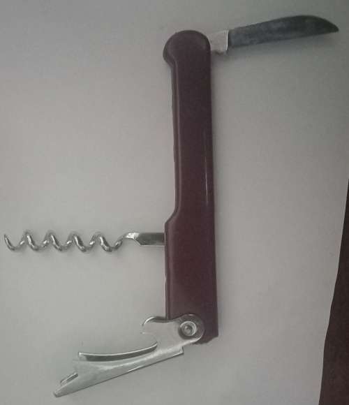 Corkscrew With Bottle Opener