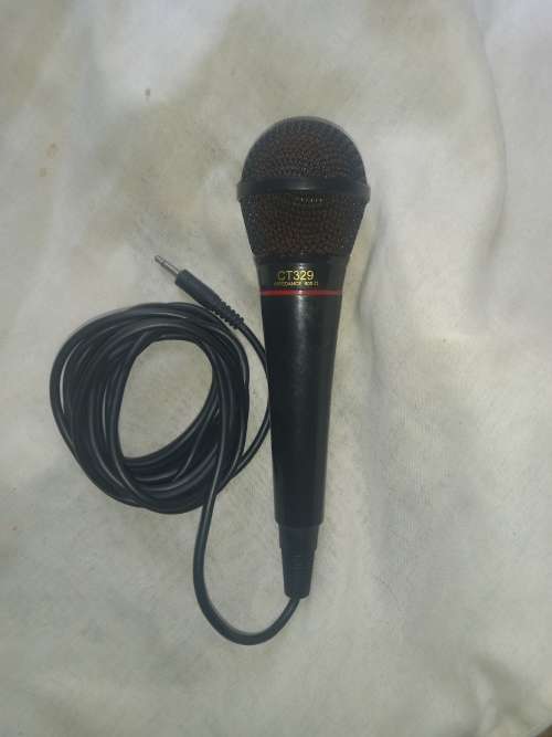 Microphone CT329 600-Ohm Impedance w/ On/Off Switch Tested