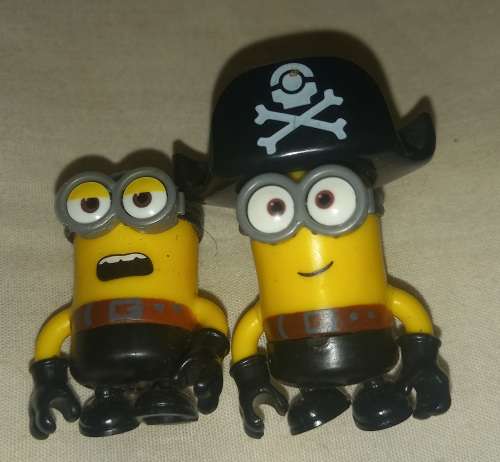 Mega Bloks Minions shark bait Mini Figure