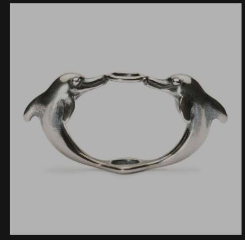 Trollbead Dolphins Pendant