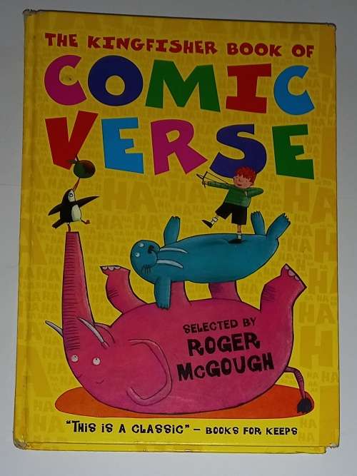 The Kingfisher Book of Comic Verse Hardcover by Roger McGough (ed)  9780862722173
