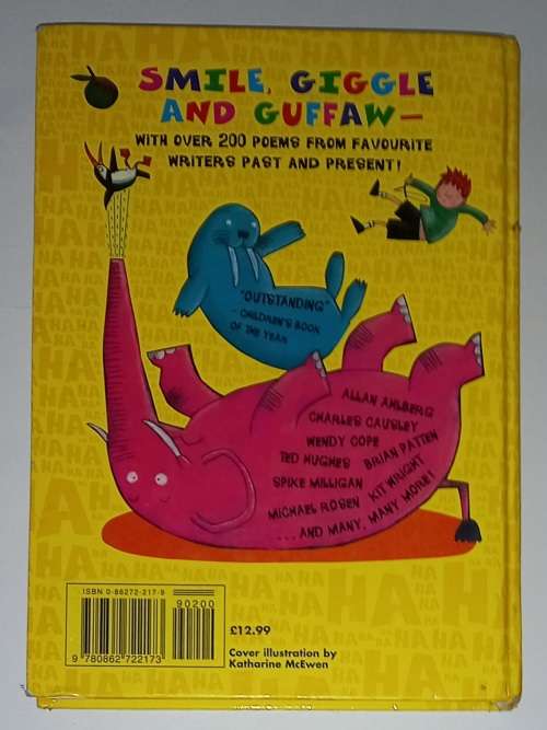 The Kingfisher Book of Comic Verse Hardcover by Roger McGough (ed)  9780862722173