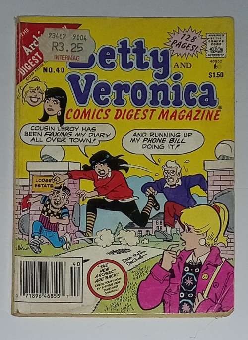 Betty and Veronica: Annual Digest (1980-2010) Archie Comics Group No 40 71896468557