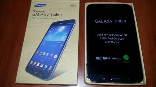 Samsung Galaxy Tab 3 8.0" 16GB Wifi Midnight Black - Open Box