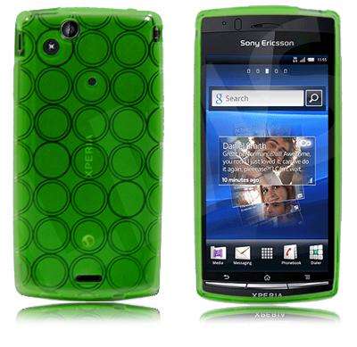 Hydro Gel Back Case Cover for SonyXperia Arc X12 LT15i / Xperia Arc S LT18i Green