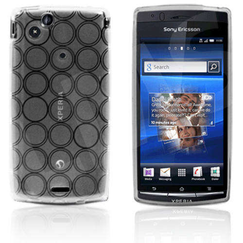 Hydro Gel Back Case Cover for Sony Xperia Arc X12 Arc S Clear