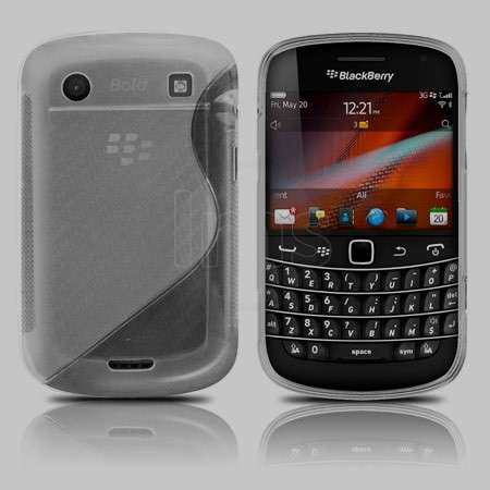 S Line Gel Case For Blackberry Bold 9900 9930 (Smoke)