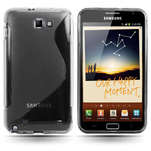 S-Line Pouch for Samsung Galaxy Note i9220 Note N7000 (Clear)