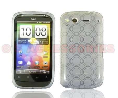 Hydro Gel Case Cover for HTC Desire S (Clear)