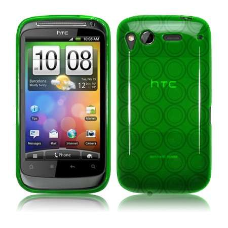 Hydro Gel Case Cover for HTC Desire S (Green)