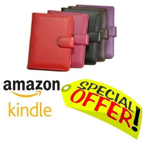 Magnetic Book Type Flip Case Cover Pouch for Amazon for Kindle 4 Kindle Touch Kindle Fire