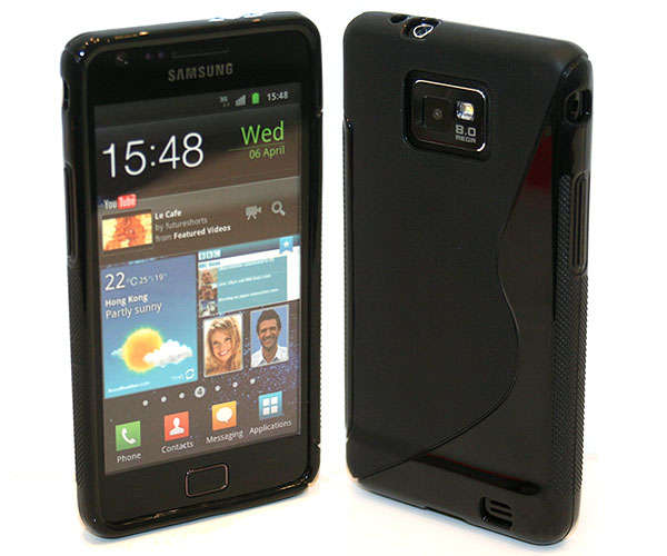 S-Line Pouch for Samsung Galaxy S2 i9100 (Black)