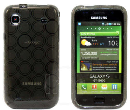 Hydro Gel Case Cover for Samsung Galaxy S i9000 Galaxy S Plus i9001 (Smoke)