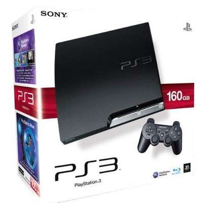 Sony Playstation 3 Slim Console 160Gb Hard Drive PS3 BRAND NEW !!!!!!