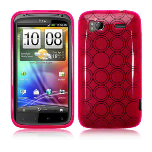 Hydro Gel Case Cover for HTC Sensation / Sensation 4G / Sensation XE (Pink)
