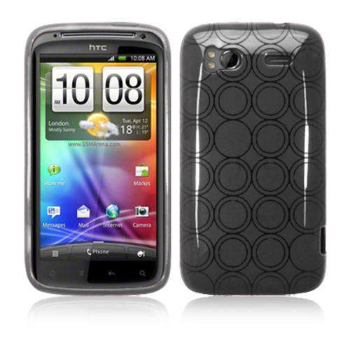 Hydro Gel Case Cover for HTC Sensation / Sensation 4G / Sensation XE (Smoke)