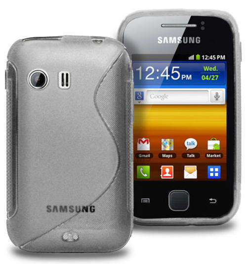 S-Line Pouch for Samsung Galaxy Y S5360 (Smoke TPU)