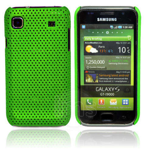 Mesh Case for Samsung Galaxy S i9000 Galaxy S Plus i9001 (Green) - Clearance