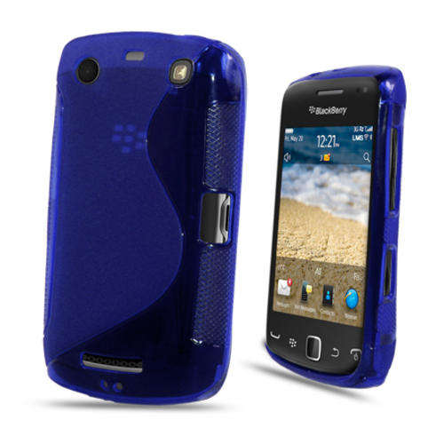 S Line Gel Case for Blackberry Curve 9380 (Blue)